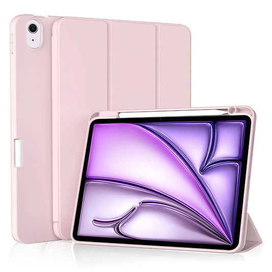 Θήκη για Apple iPad Air 11 (2026) / iPad Air 11 (2025) / Air 11 (2024), Techsuit, Flex Trifold, Ροζ