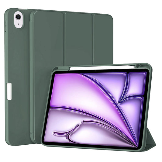 Θήκη για Apple iPad Air 11 (2026) / iPad Air 11 (2025) / Air 11 (2024), Techsuit, Flex Trifold, Πράσινο