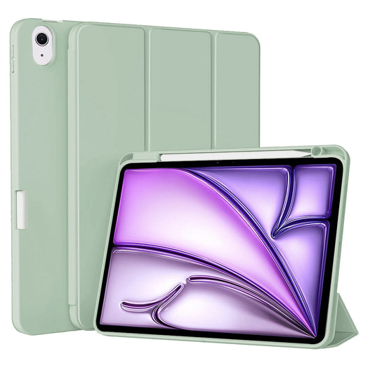 Θήκη για Apple iPad Air 11 (2026) / iPad Air 11 (2025) / Air 11 (2024), Techsuit, Flex Trifold, Πράσινο Matcha