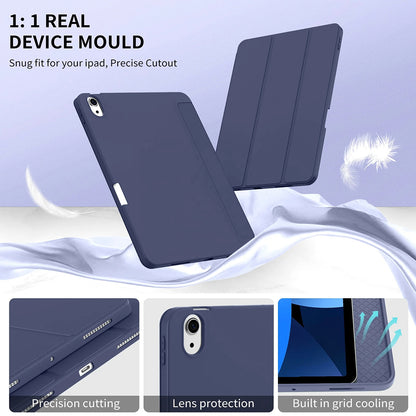 Θήκη για Apple iPad Air 11 (2026) / iPad Air 11 (2025) / Air 11 (2024), Techsuit, Flex Trifold, Πράσινο Matcha
