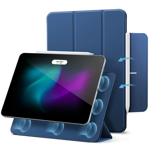 Θήκη για Apple iPad Air 13 (2026) / Air 13 (2025) / Air 13 (2024) / Pro 12.9 (2022) / Pro 12.9 (2021), ESR, Rebound, Μπλε σκούρο