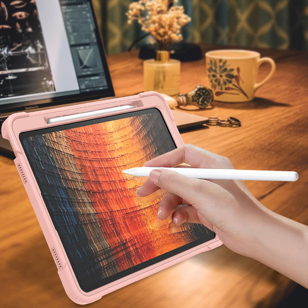 Θήκη για Apple iPad Air 13 (2026) / Air 13 (2025) / Air 13 (2024), Techsuit, Rugged TabShell, Μαύρη