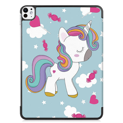 Θήκη για Apple iPad Pro 11 (2024), Techsuit, FoldPro Unicorn, Πολύχρωμο