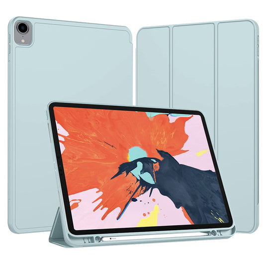 Θήκη για Apple iPad Pro 12.9 (2022) / Pro 12.9 (2021) / Pro 12.9 (2020) / Pro 12.9 (2018), Techsuit, Flex Trifold, Μπλε