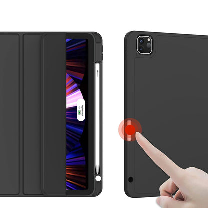 Θήκη για Apple iPad Pro 13 (2024), Techsuit, Flex Trifold, Μαύρη