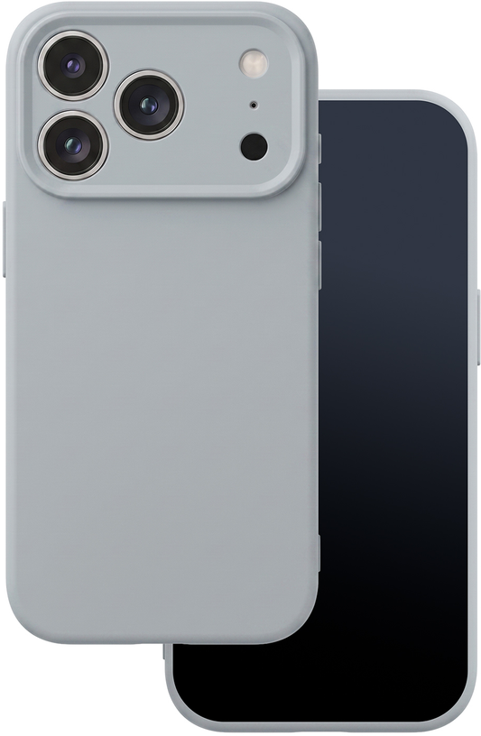 Θήκη για Apple iPhone 17 Pro Max, OEM, Σιλικόνη, Γκρι