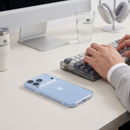 Θήκη για Apple iPhone 18 Pro Max / 17 Pro Max, Tech-Protect, Flexair με Προστατευτικό Οθόνης, Διαφανής