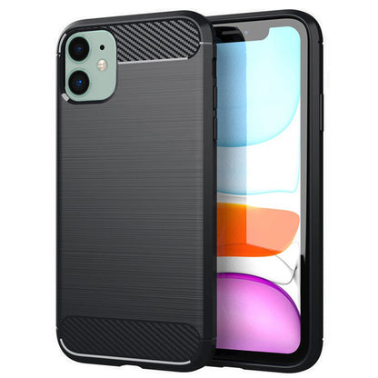 Θήκη για Apple iPhone 11, Techsuit, Carbon, Μαύρο