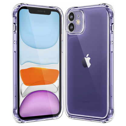 Θήκη για Apple iPhone 11, Techsuit, Ανθεκτική σε Κρούσεις Διαφανής, Διάφανη