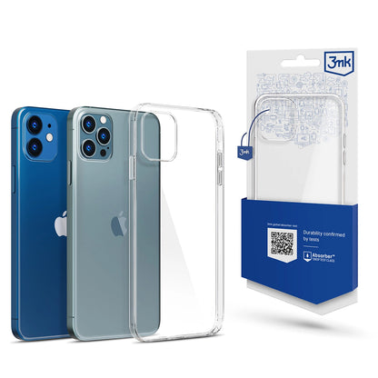 Θήκη για Apple iPhone 12 / 12 Pro, 3MK, Διαφανής