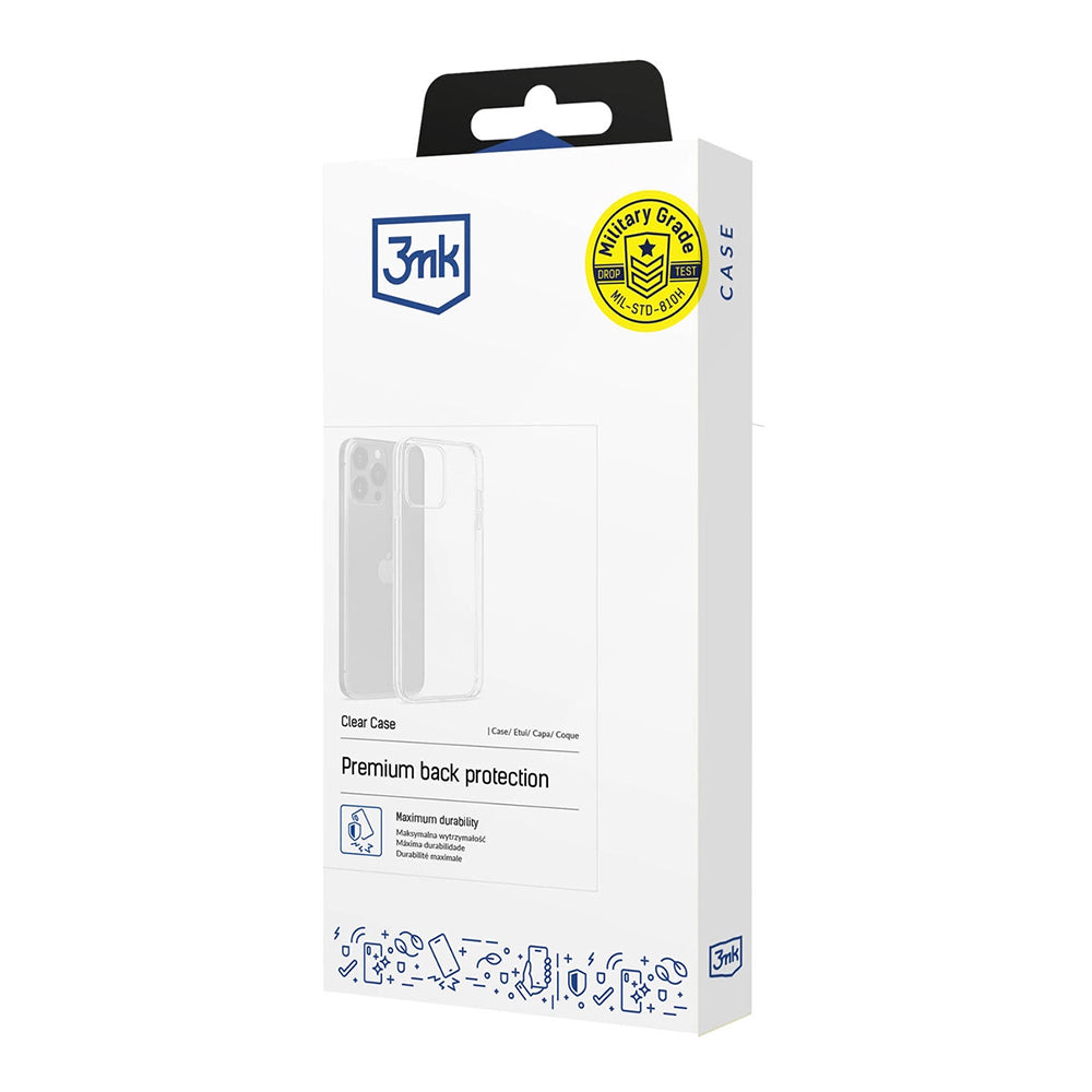 Θήκη για Apple iPhone 12 / 12 Pro, 3MK, Διαφανής