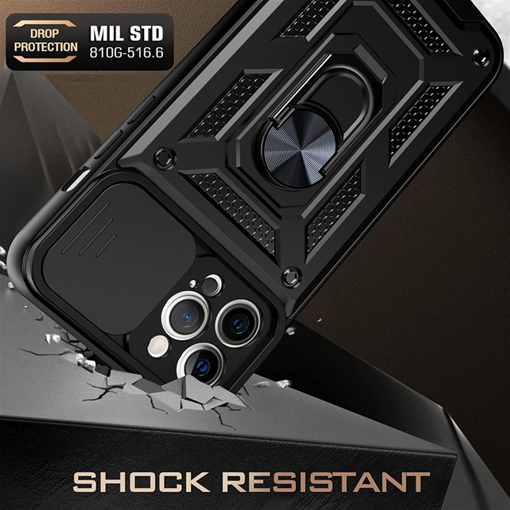 Θήκη για Apple iPhone 12 mini, Techsuit, CamShield, Μαύρο