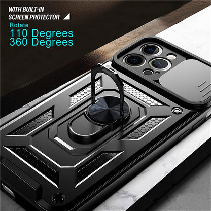 Θήκη για Apple iPhone 12 mini, Techsuit, CamShield, Μαύρο