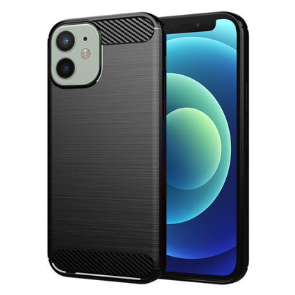 Θήκη για Apple iPhone 12 mini, Techsuit, Carbon, Μαύρο