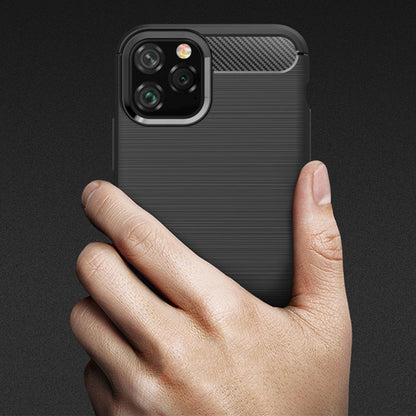 Θήκη για Apple iPhone 12 Pro Max, Techsuit, Άνθρακας, Μαύρο
