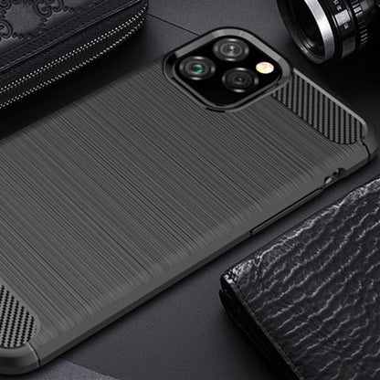 Θήκη για Apple iPhone 12 Pro Max, Techsuit, Άνθρακας, Μαύρο