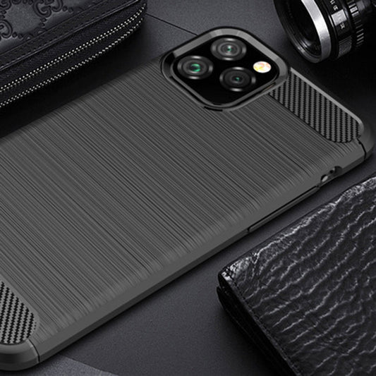 Θήκη για Apple iPhone 12 Pro Max, Techsuit, Άνθρακας, Μαύρο