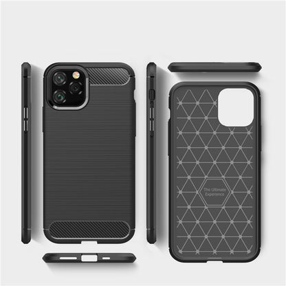 Θήκη για Apple iPhone 12 Pro Max, Techsuit, Άνθρακας, Μαύρο