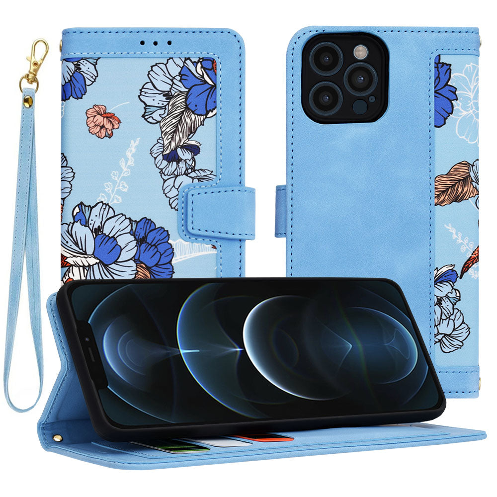 Θήκη για Apple iPhone 12 Pro Max, Techsuit, FlipCraft, Μπλε