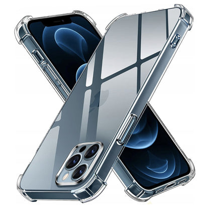 Θήκη για Apple iPhone 12 Pro Max, Techsuit, Ανθεκτική σε Κρούσεις Διαφανής, Διαφανής