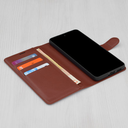 Θήκη για Apple iPhone 12 Pro, Techsuit, Leather Folio, Καφέ