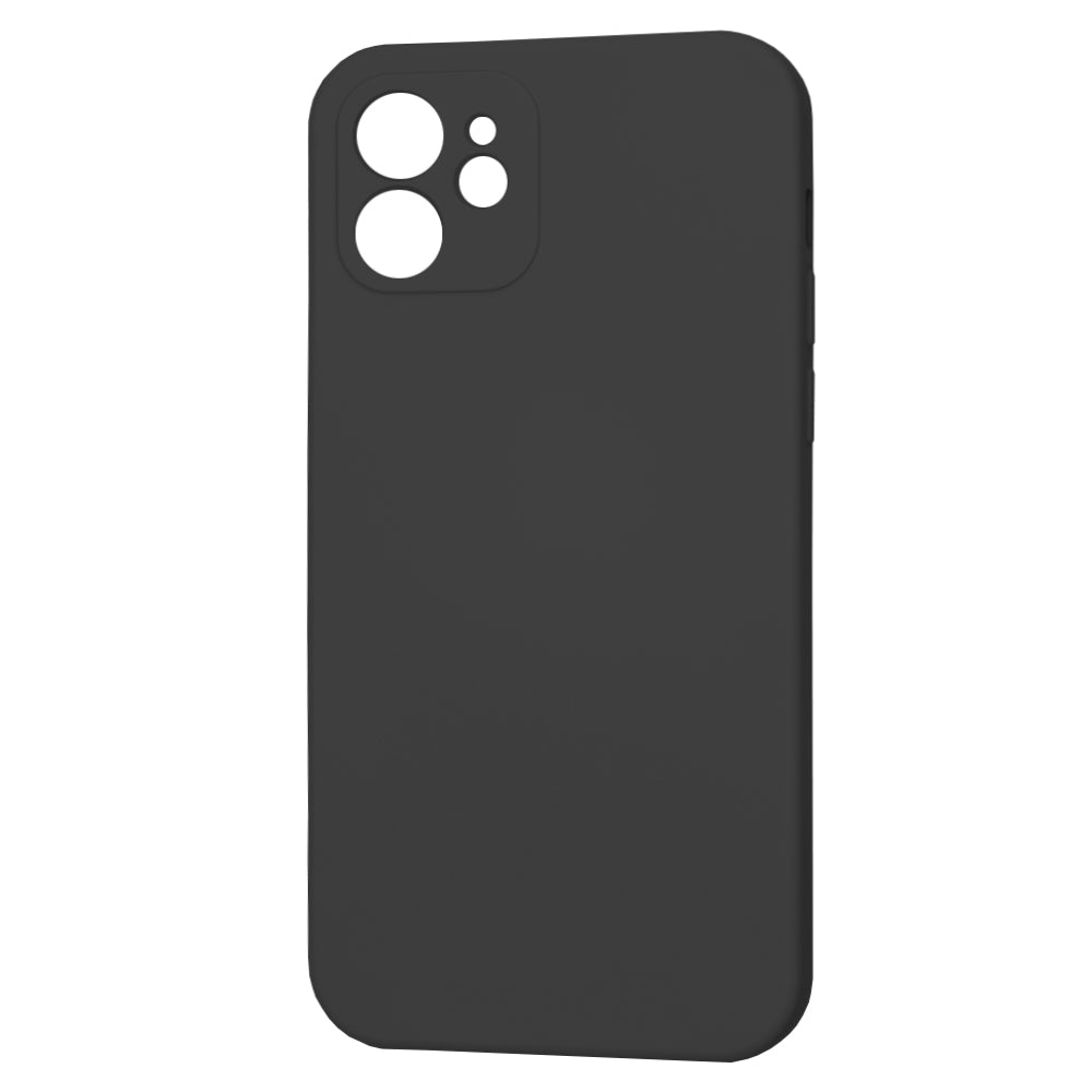 Θήκη για Apple iPhone 12, Techsuit, SoftFlex, Μαύρη
