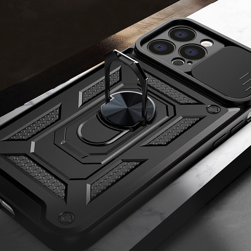 Θήκη για Apple iPhone 13 Pro Max, Techsuit, CamShield, Μαύρο