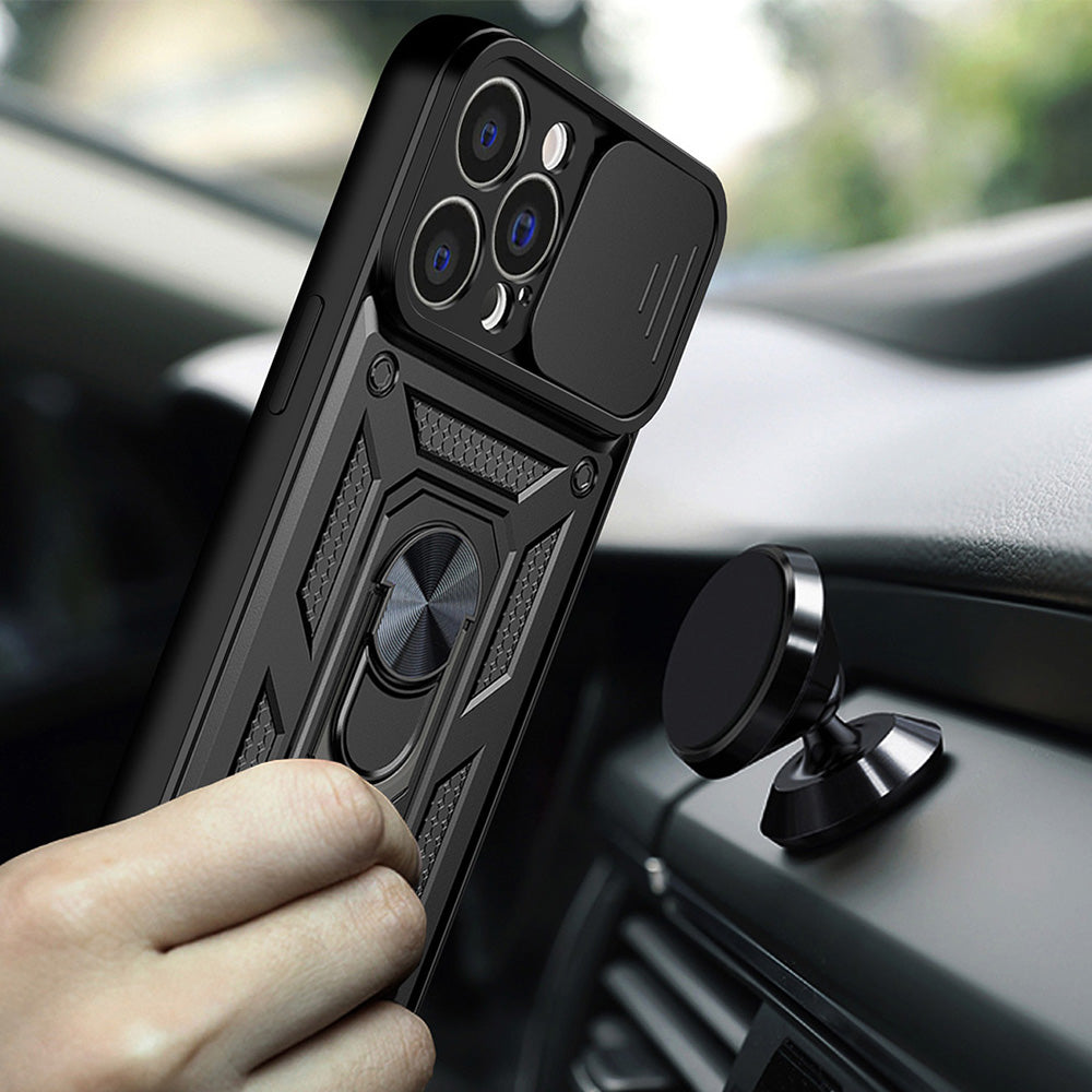 Θήκη για Apple iPhone 13 Pro Max, Techsuit, CamShield, Μαύρο