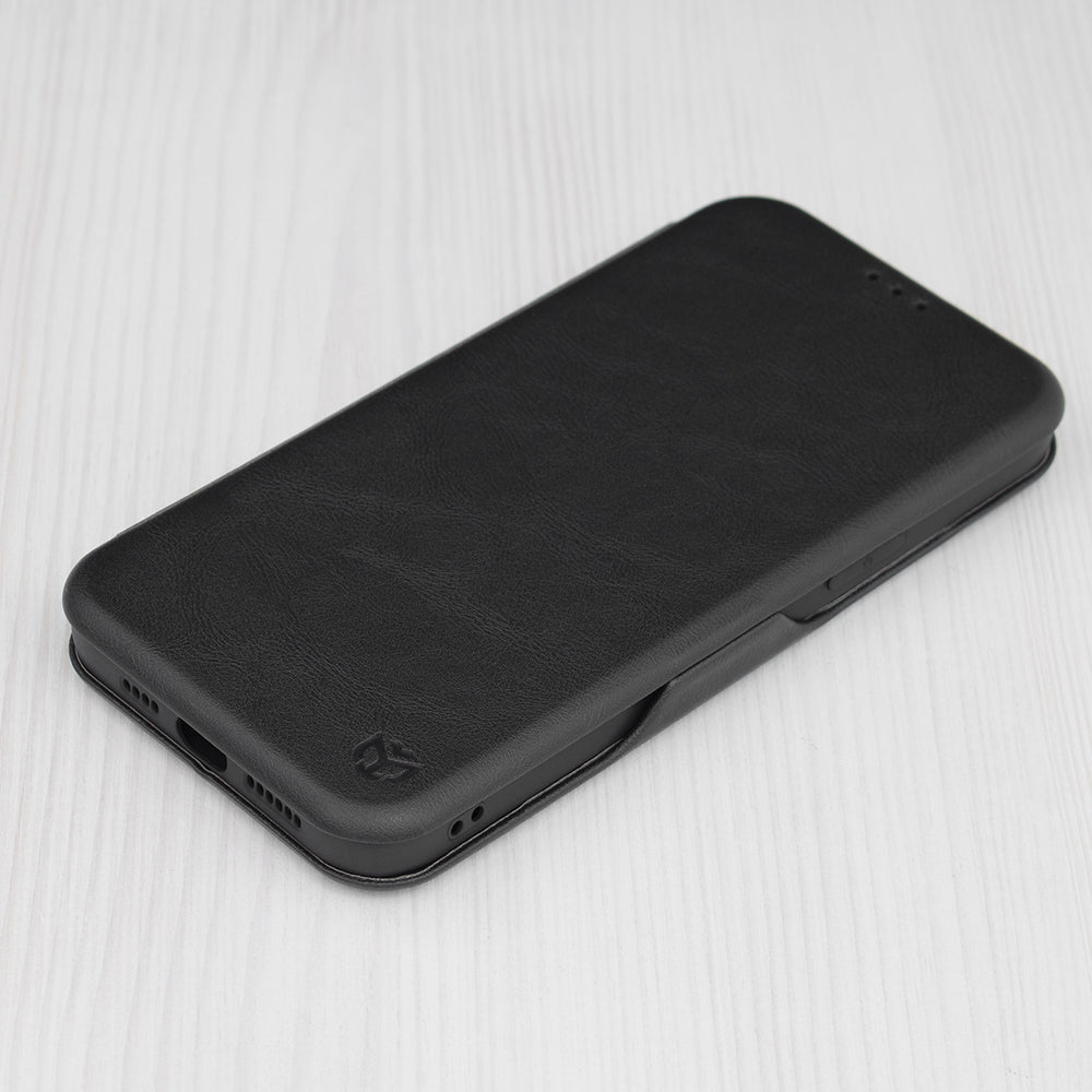 Θήκη για Apple iPhone 13 Pro Max, Techsuit, Safe Wallet Plus, Μαύρο