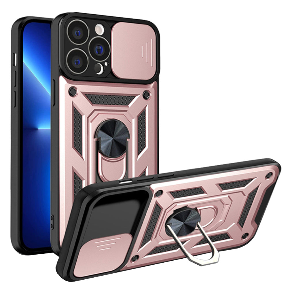 Θήκη για Apple iPhone 13 Pro, Techsuit, CamShield, Ροζ