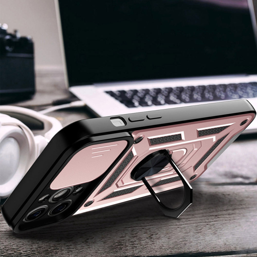 Θήκη για Apple iPhone 13 Pro, Techsuit, CamShield, Ροζ