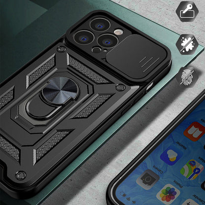 Θήκη για Apple iPhone 13, Techsuit, CamShield, Μαύρη