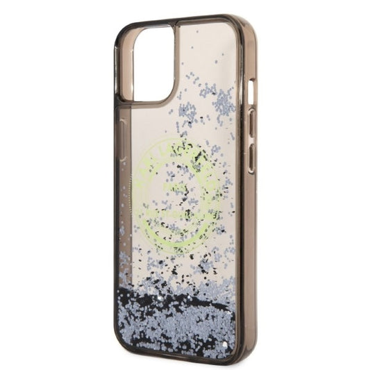 Θήκη για Apple iPhone 14 Plus, Karl Lagerfeld, Liquid Glitter RSG, Μαύρη