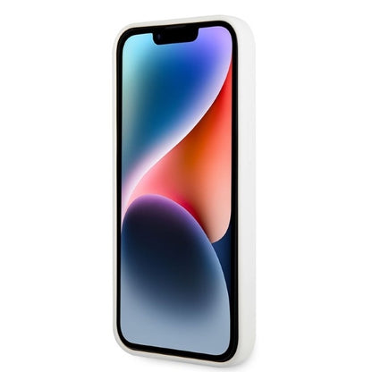 Θήκη για Apple iPhone 14 Plus, Karl Lagerfeld, Silicone Ikonik Karl, Λευκή