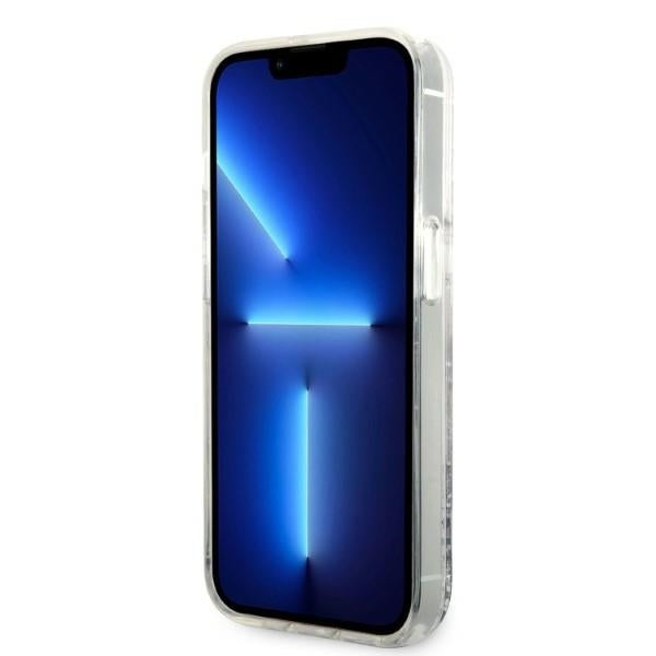 Θήκη για Apple iPhone 14 Pro, Karl Lagerfeld, Glitter Choupette's Head, Ασημί