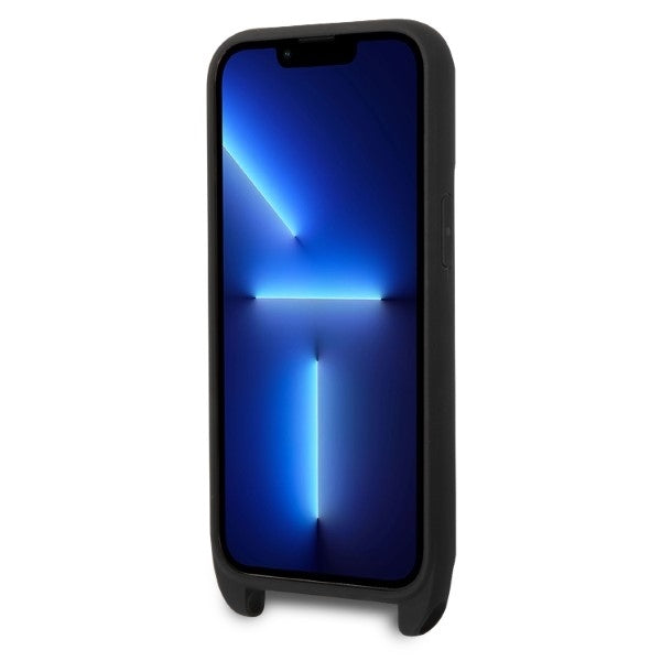 Θήκη για Apple iPhone 14 Pro, Karl Lagerfeld, Monogram Ikonik Karl, Μαύρη