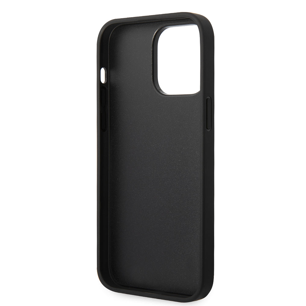 Θήκη για Apple iPhone 14 Pro Max, Karl Lagerfeld, Glitter Flakes Ikonik Karl, Ασημί