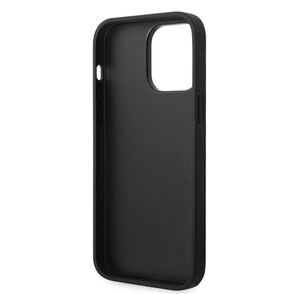 Θήκη για Apple iPhone 14 Pro Max, Karl Lagerfeld, Glitter Flakes Ikonik Karl, Ασημί