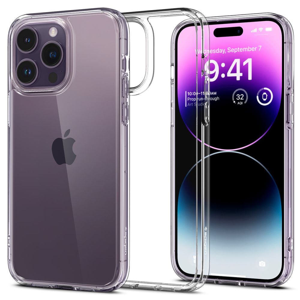 Θήκη για Apple iPhone 14 Pro Max, Spigen, Ultra Hybrid, Διάφανη ACS04816