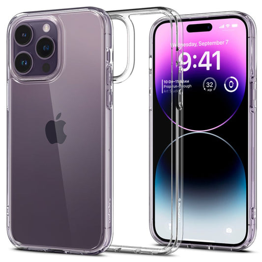 Θήκη για Apple iPhone 14 Pro Max, Spigen, Ultra Hybrid, Διάφανη ACS04816