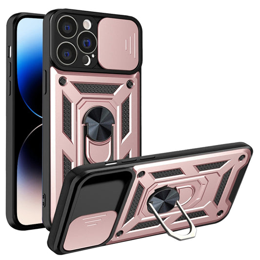 Θήκη για Apple iPhone 14 Pro, Techsuit, CamShield, Ροζ