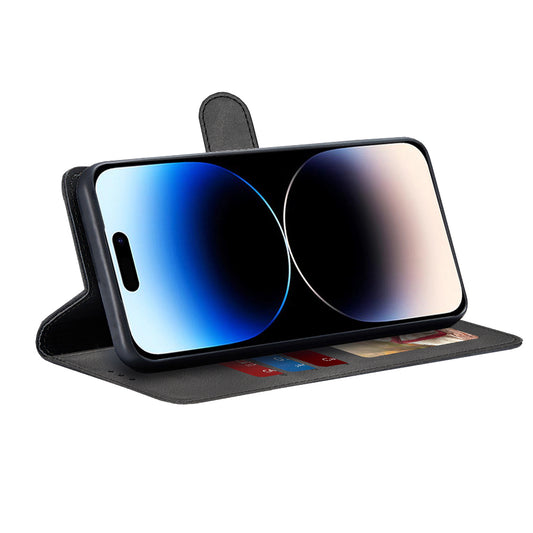 Θήκη για Apple iPhone 14 Pro, Techsuit, Diary Book, Μαύρη