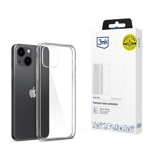 Θήκη για Apple iPhone 15, 3MK, Διαφανής, Διάφανη