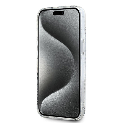 Θήκη για Apple iPhone 15, Karl Lagerfeld, IML Electroplated Choupette Head, Διάφανη