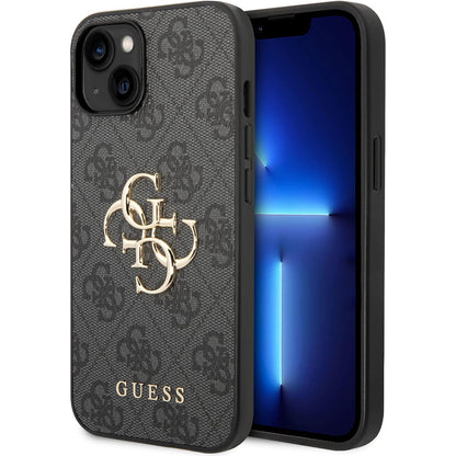 Θήκη για Apple iPhone 15 Plus, Guess, 4G Big Logo, Γκρι