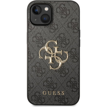 Θήκη για Apple iPhone 15 Plus, Guess, 4G Big Logo, Γκρι
