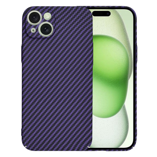 Θήκη για Apple iPhone 15 Plus, Techsuit, Carbonite FiberShell, Μωβ