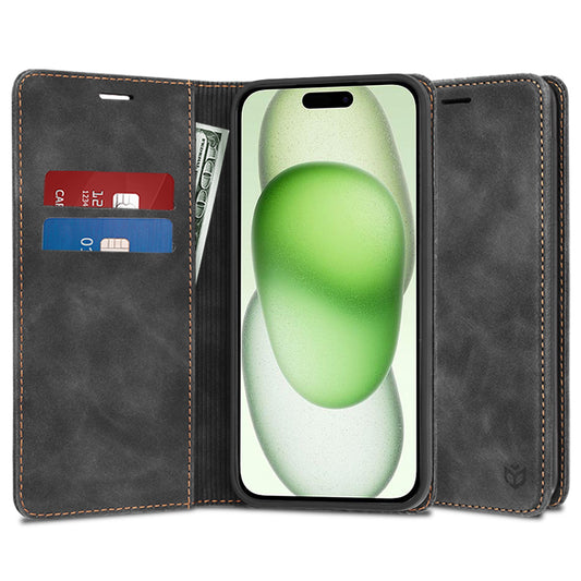 Θήκη για Apple iPhone 15 Plus, Techsuit, Confy, Μαύρη