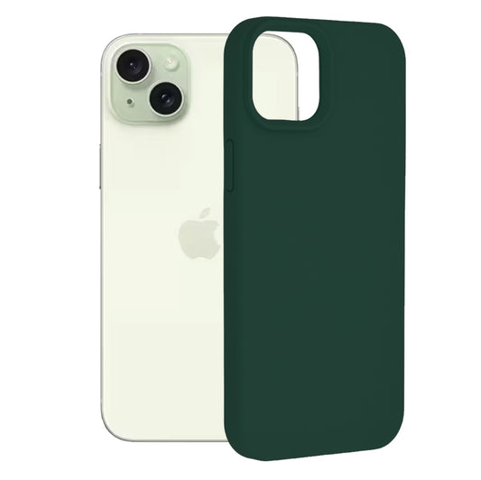 Θήκη για Apple iPhone 15 Plus, Techsuit, Soft Edge, Σκούρο Πράσινο