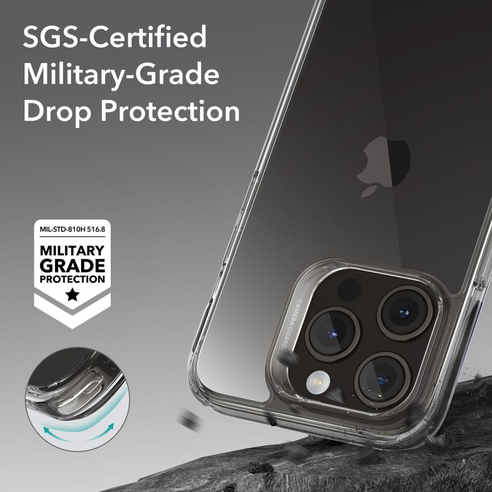 Θήκη για Apple iPhone 15 Pro, ESR, Ice Shield, Διαφανής